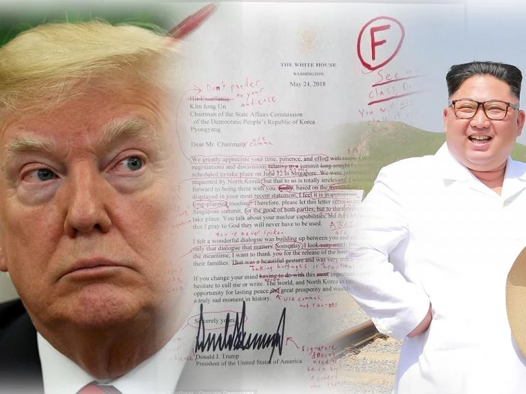 Τρολάρισμα στον Τραμπ για τα…γραμματικά λάθη στην επιστολή προς τον Κιμ Γιονγκ Ουν